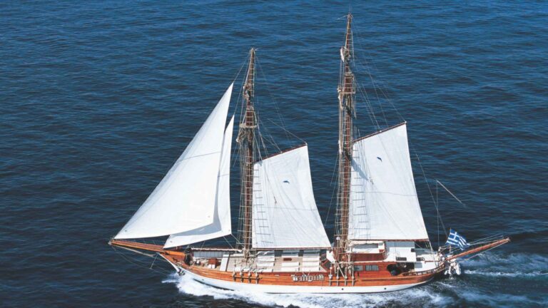 Custom Wooden Motor Sailer 38 Meters