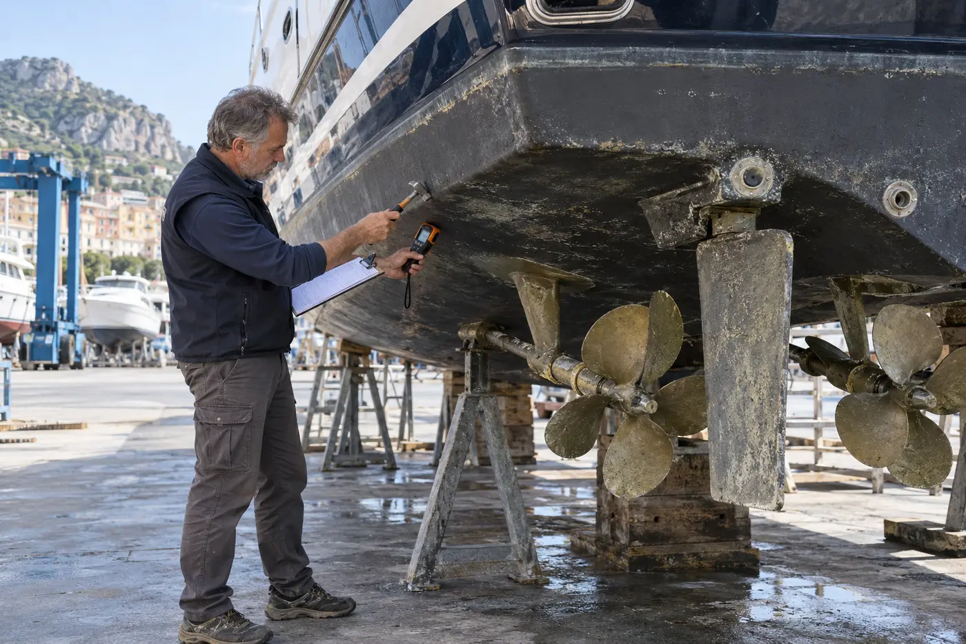Estimation d’un bateau avant la vente