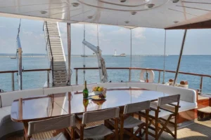 2001 27 m custom ketch for sale, lying Athens - photo 11