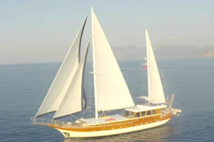 2001 27 m custom ketch for sale, lying Athens - photo 4