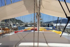 2001 27 m custom ketch for sale, lying Athens - photo 9