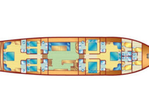 1999 Gulet gulet for sale - Plan image
