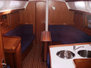 2002 Elan 40 sailing yacht for sale - Interior image