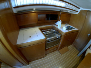 2010 Grand Soleil 37 sailing yacht for sale - Galley
