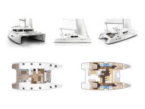 2015 Lagoon 450 Fly catamaran for sale - Plan image