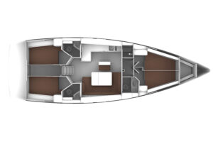 2016 Bavaria Cruiser 46 sailing yacht for sale - Plan image