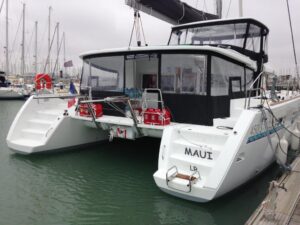 2016 Lagoon 450 Sport catamaran for sale - Ship "Maui" aft
