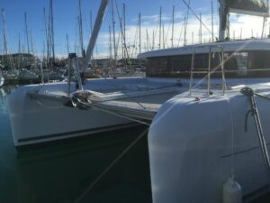 2017 Lagoon 42 catamaran for sale - Net/Front
