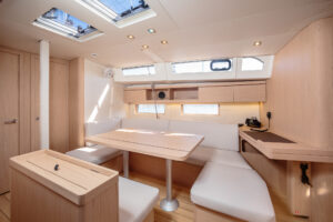 2019 Oceanis 46.1 sailing yacht for sale - dinette