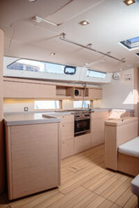 2019 Oceanis 46.1 sailing yacht for sale - dinette