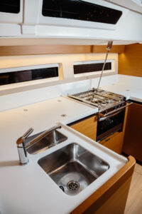 2019 Sun Odyssey 490 sailing yacht for sale - cucina