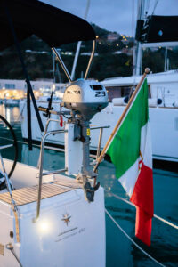 2019 Sun Odyssey 490 sailing yacht for sale - motore fuoribordo