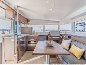 2022 Lagoon 40 catamaran for sale - saloon interior