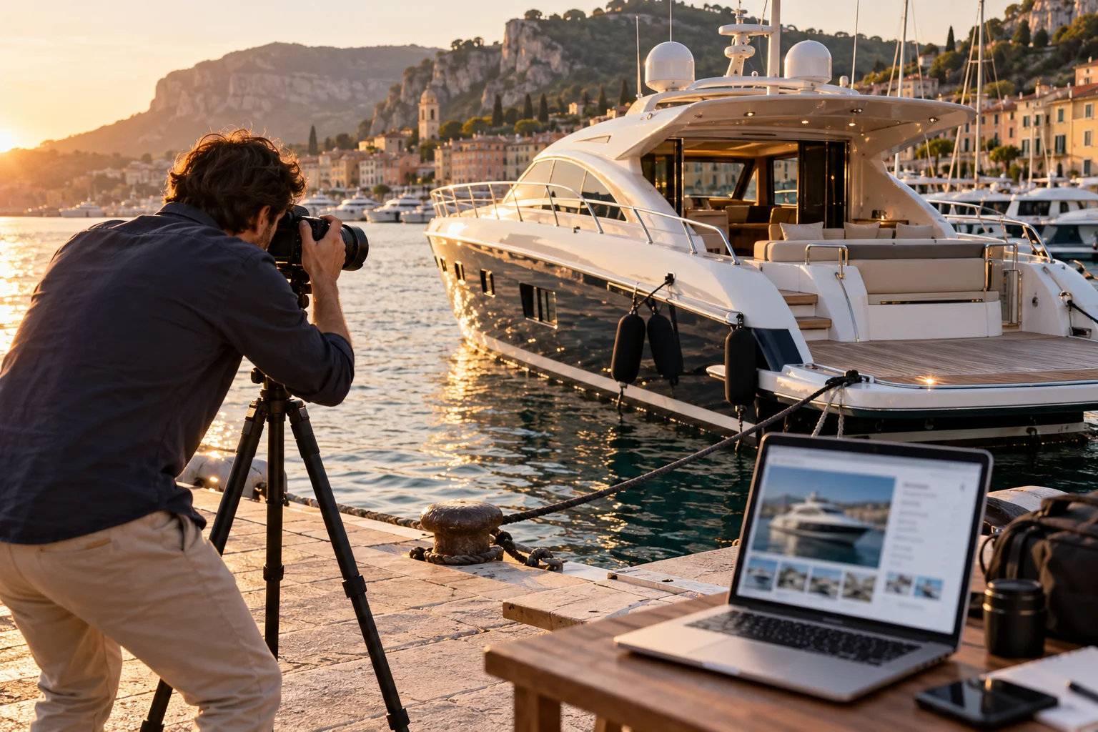 Yacht photography and marketing in Croatia