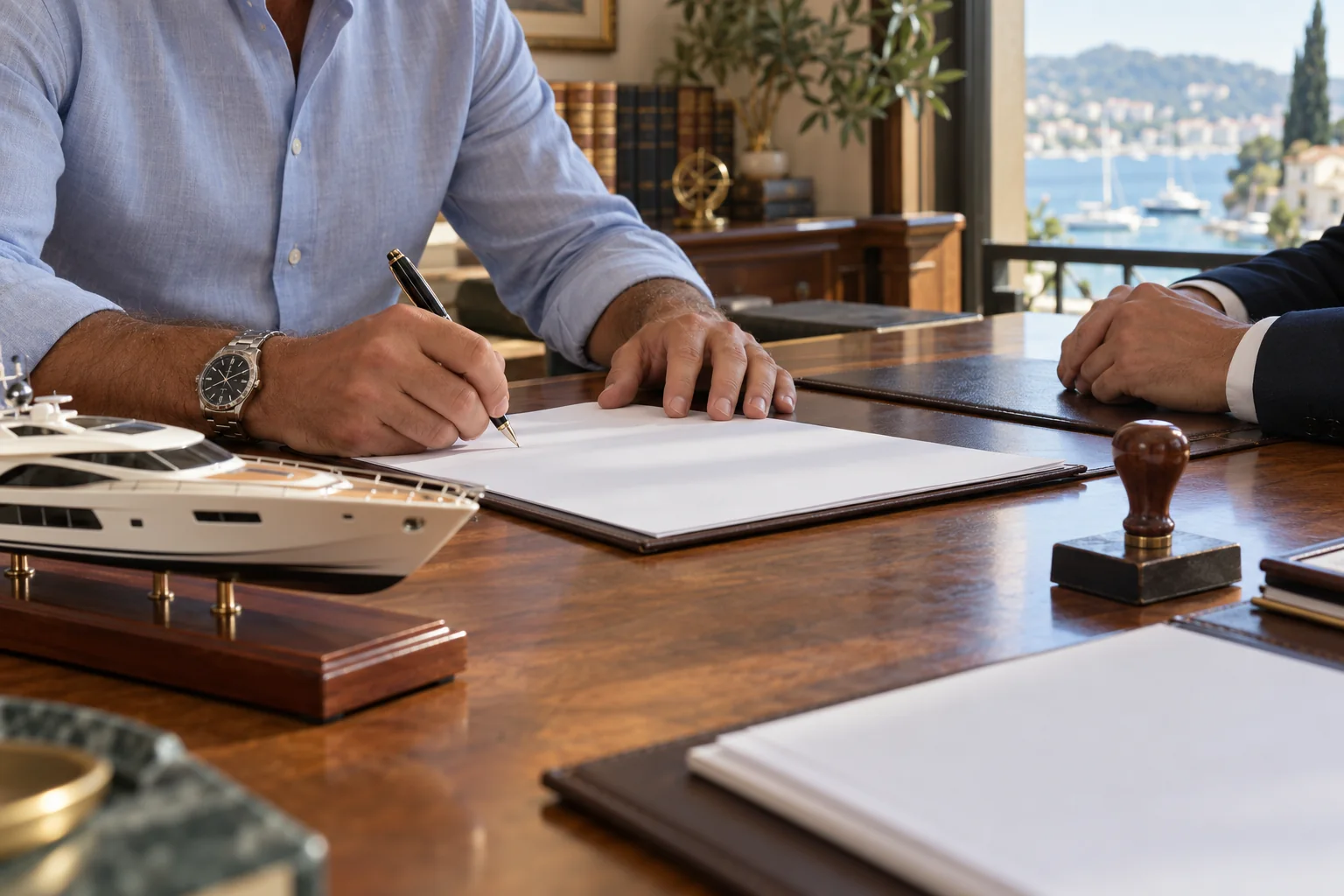 Yacht sale contract prepared by a lawyer in Croatia